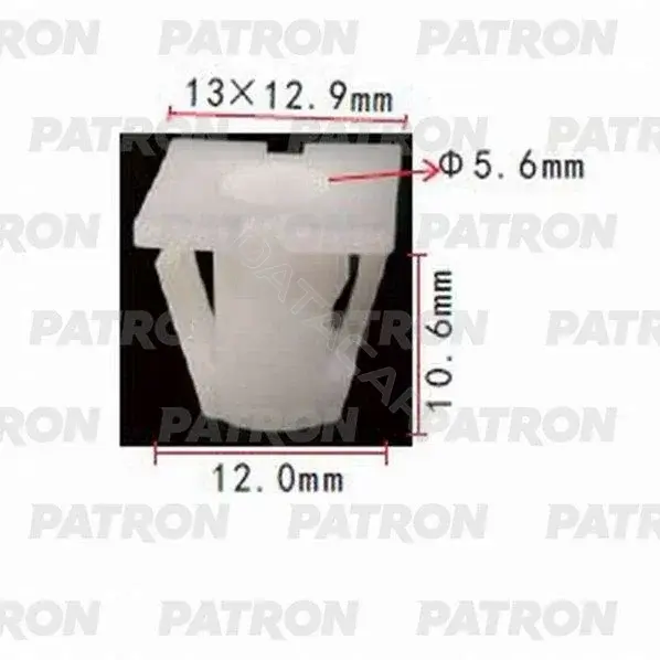 Клипсы, фиксаторы, зажимы PATRON P37-0649