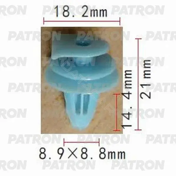 Клипсы, фиксаторы, зажимы PATRON P37-0650