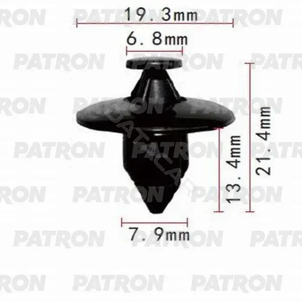 Клипсы, фиксаторы, зажимы PATRON P37-0657