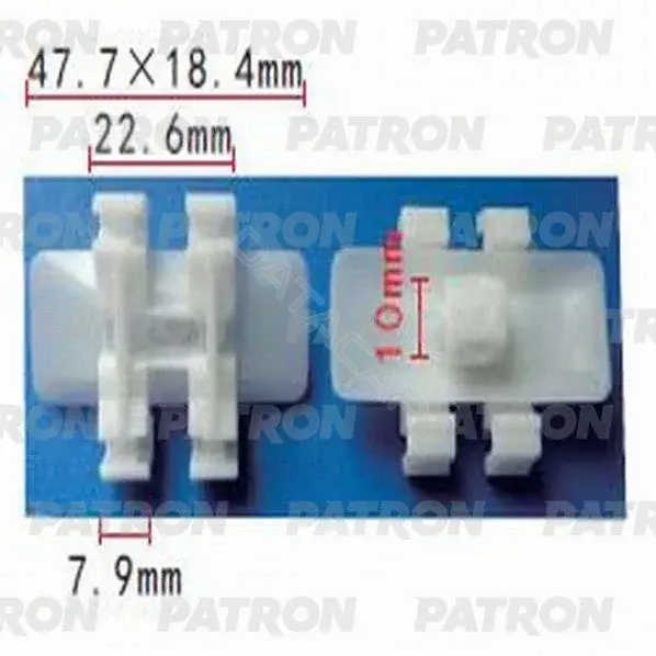 Клипсы, фиксаторы, зажимы PATRON P37-0917