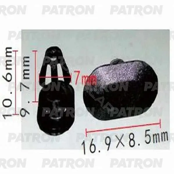Клипсы, фиксаторы, зажимы PATRON P37-0935