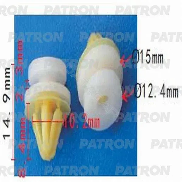 Клипсы, фиксаторы, зажимы PATRON P37-0939