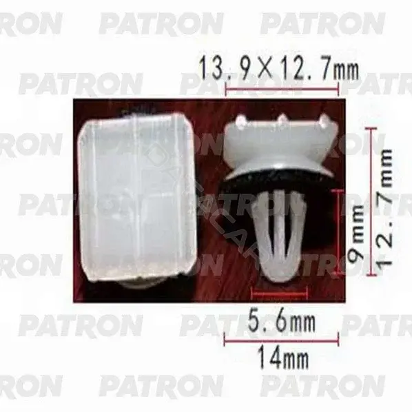 Клипсы, фиксаторы, зажимы PATRON P37-0955