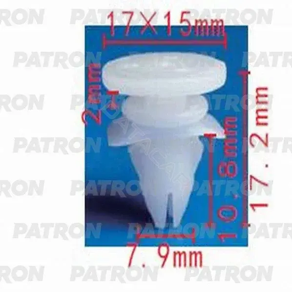 Клипсы, фиксаторы, зажимы PATRON P37-0956