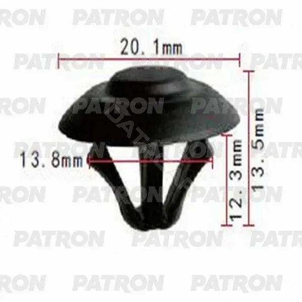 Клипсы, фиксаторы, зажимы PATRON P37-1015