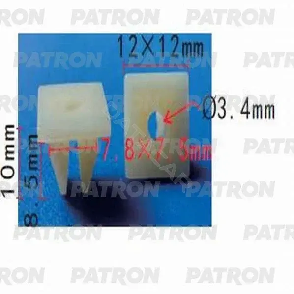 Клипсы, фиксаторы, зажимы PATRON P37-1224