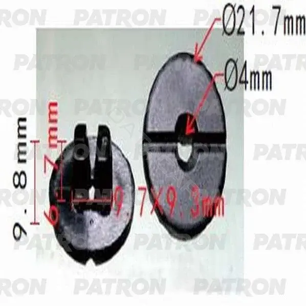 Клипсы, фиксаторы, зажимы PATRON P37-1240