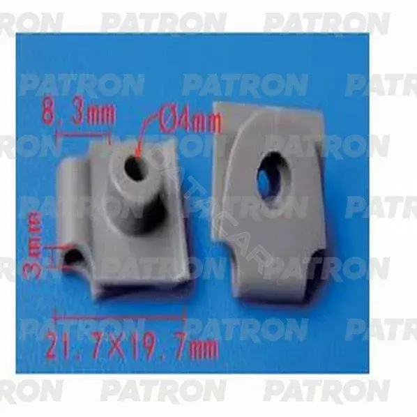 Клипсы, фиксаторы, зажимы PATRON P37-1322