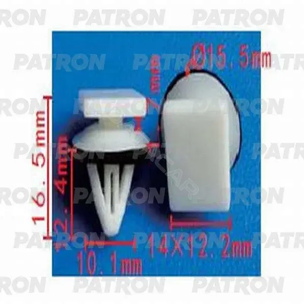 Клипсы, фиксаторы, зажимы PATRON P37-1345