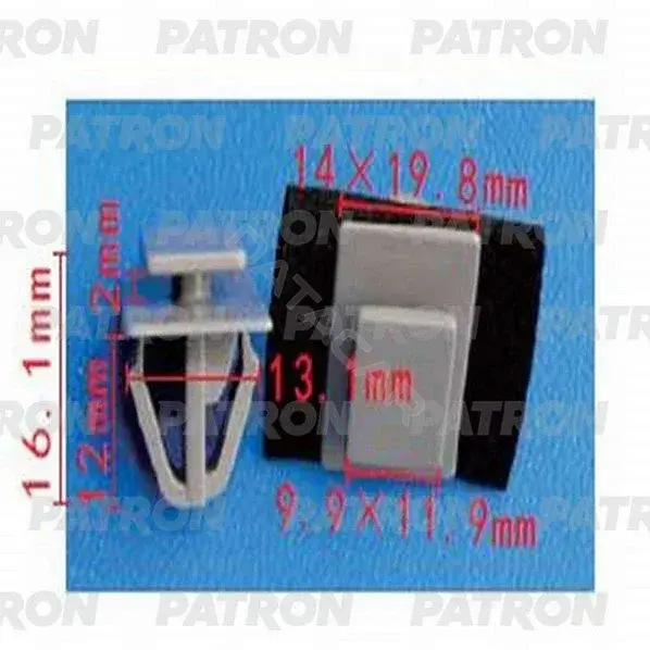 Клипсы, фиксаторы, зажимы PATRON P37-1348