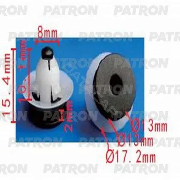 Клипсы, фиксаторы, зажимы PATRON P37-1377