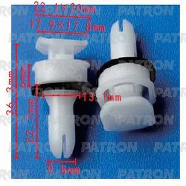 Клипсы, фиксаторы, зажимы PATRON P37-1385