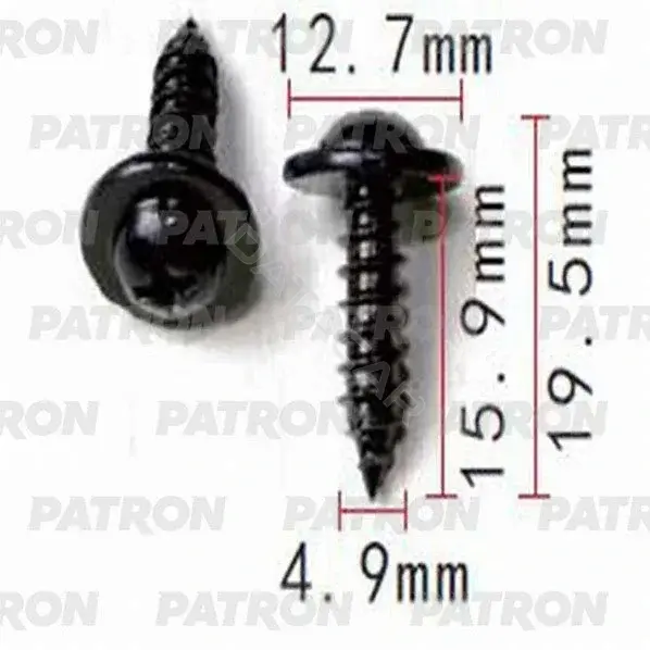 Клипсы, фиксаторы, зажимы PATRON P37-1447