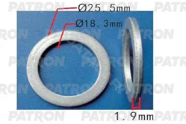 Клипсы, фиксаторы, зажимы PATRON P37-1565