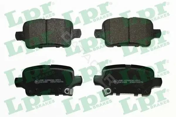 Тормозные колодки LPR/AP/RAL 05P2276