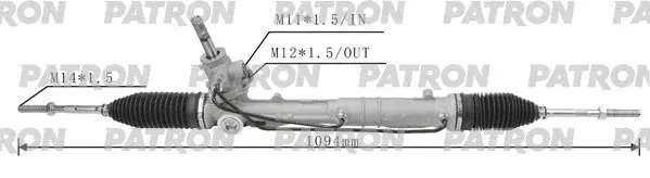 Рулевая рейка PATRON PSG3080