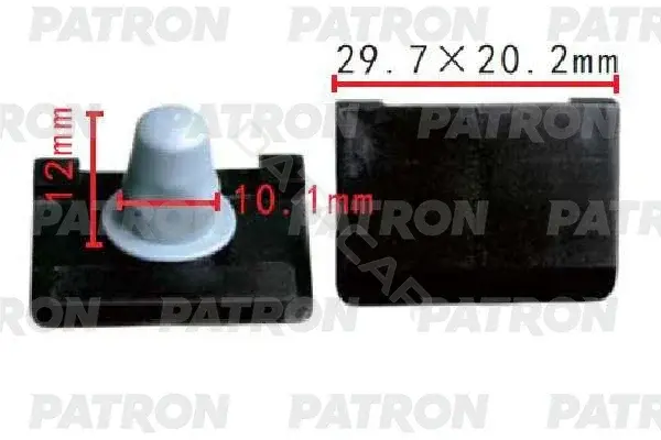 Клипсы, фиксаторы, зажимы PATRON P37-1570