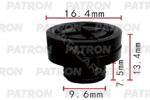 Клипсы, фиксаторы, зажимы PATRON P37-1945