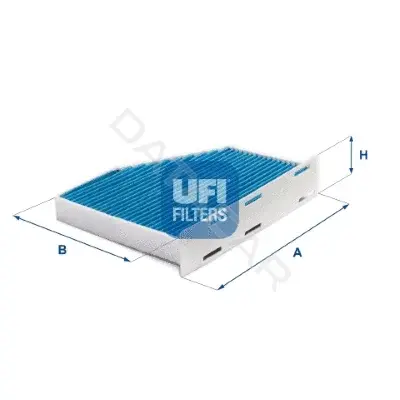 Фильтр салонный UFI 34.124.00