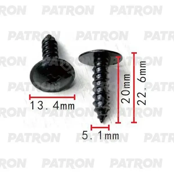 Клипсы, фиксаторы, зажимы PATRON P37-2257