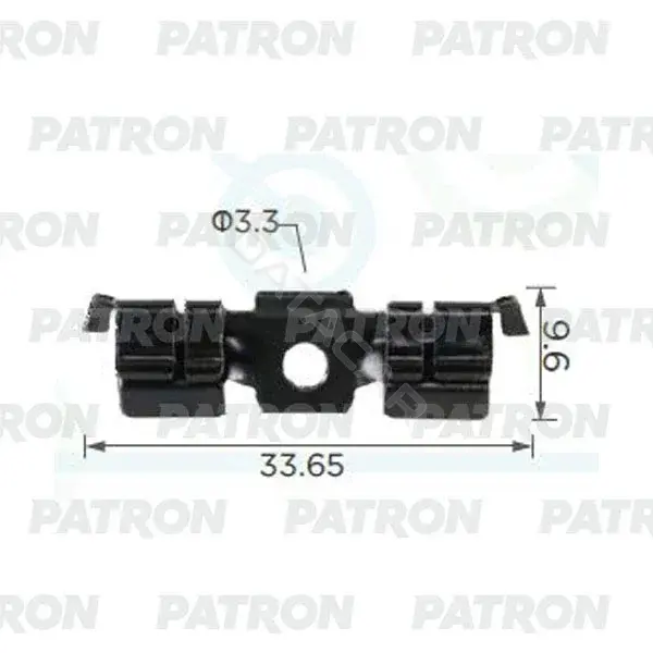 Клипсы, фиксаторы, зажимы PATRON P37-2392