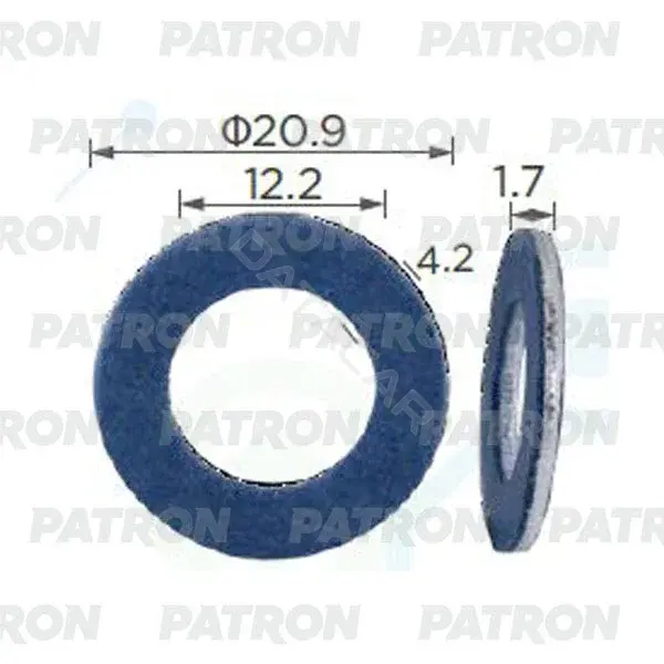 Клипсы, фиксаторы, зажимы PATRON P37-2399