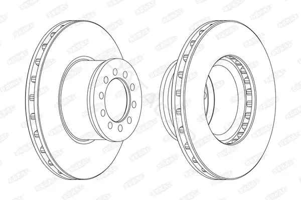 Тормозные диски BERAL BCR186A