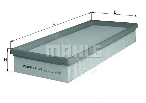 Воздушный фильтр KNECHT/MAHLE LX978