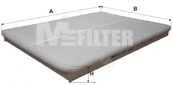 Фильтр салонный MFILTER K951