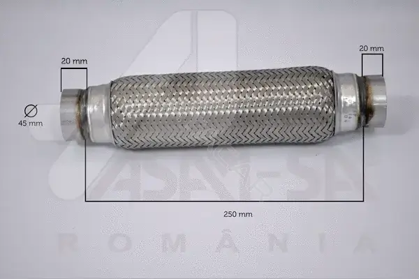 Гофра глушителя ASAM 60094