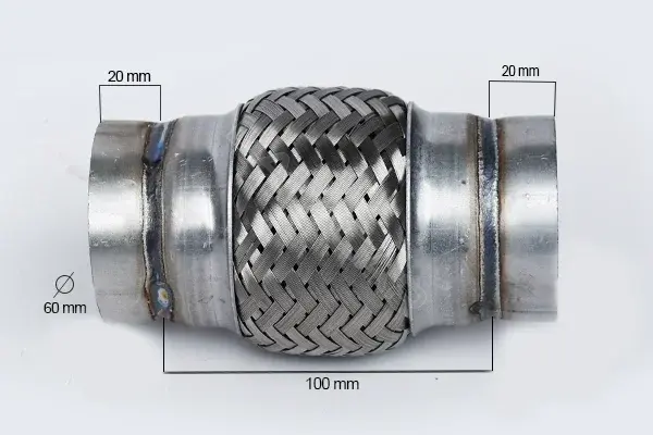 Гофра глушителя ASAM 33752