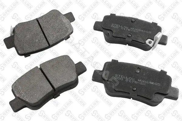 Тормозные колодки STELLOX 000017B-SX