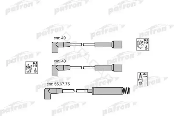 Высоковольтные провода PATRON PSCI1008