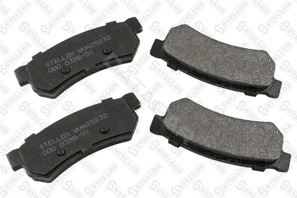 Тормозные колодки STELLOX 000039B-SX
