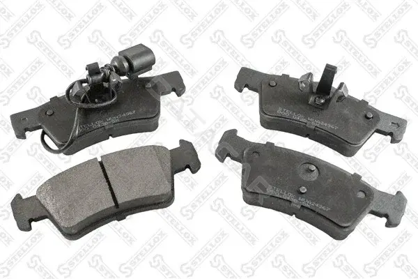Тормозные колодки STELLOX 000043B-SX