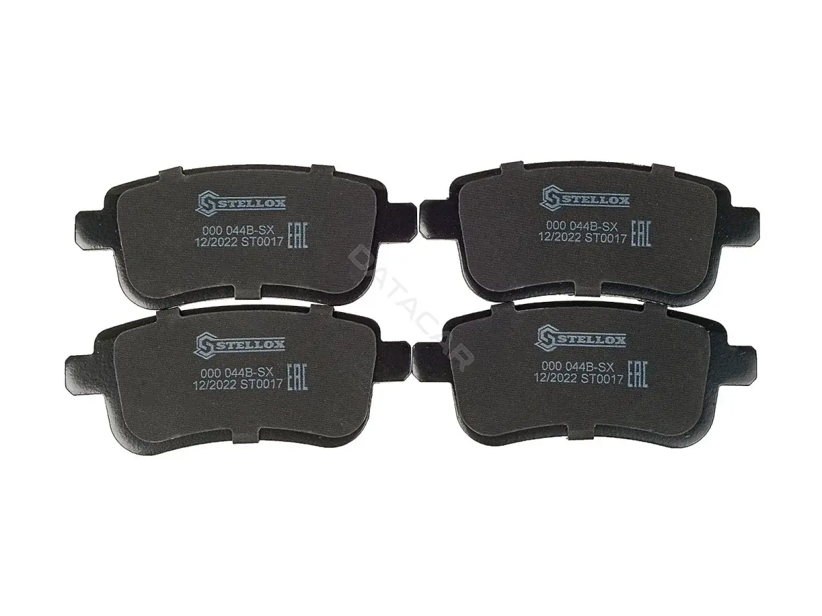 Тормозные колодки STELLOX 000044B-SX