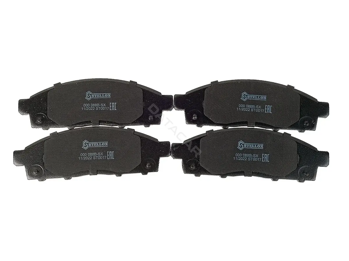 Тормозные колодки STELLOX 000088B-SX