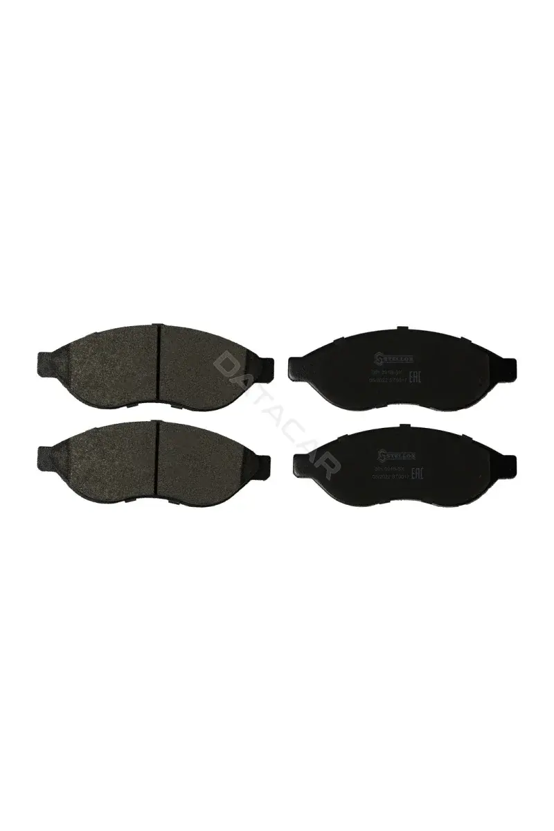 Тормозные колодки STELLOX 001091B-SX