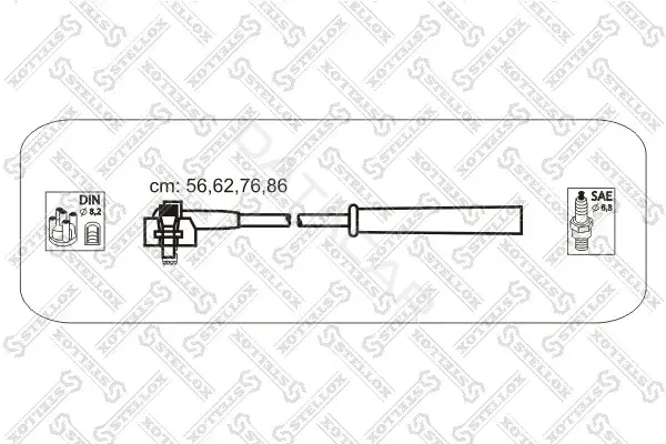 Высоковольтные провода STELLOX 10-38114-SX