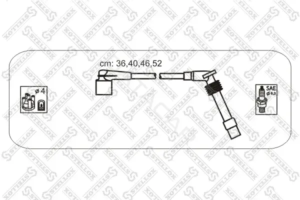 Высоковольтные провода STELLOX 10-38460-SX