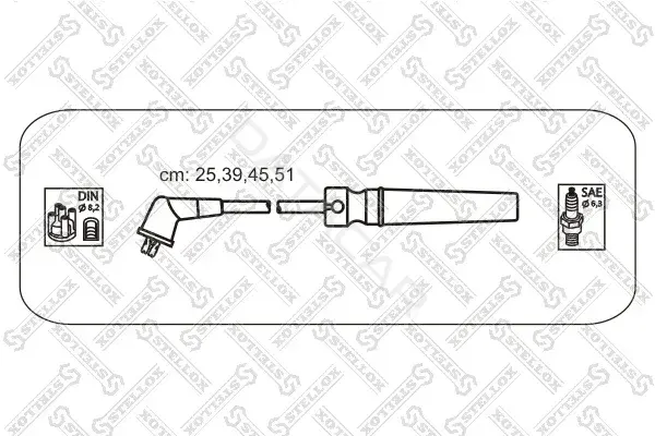 Высоковольтные провода STELLOX 10-38570-SX