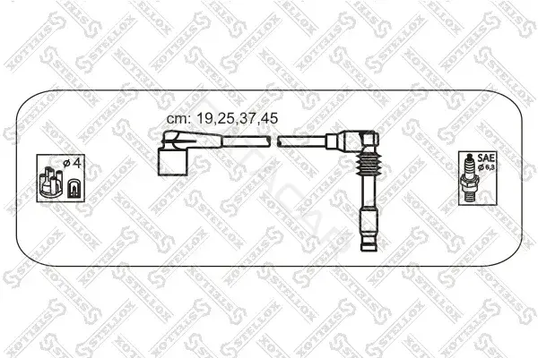 Высоковольтные провода STELLOX 10-38571-SX