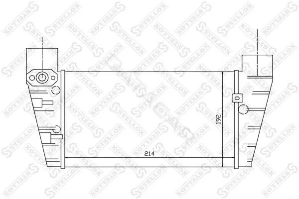 Интеркулер STELLOX 10-40099-SX