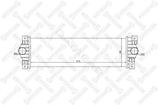 Интеркулер STELLOX 10-40237-SX