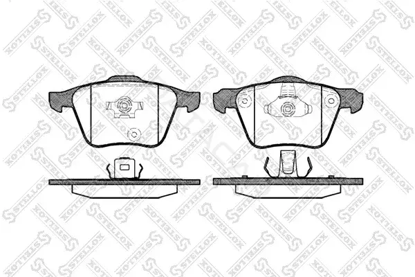 Тормозные колодки STELLOX 1054000-SX
