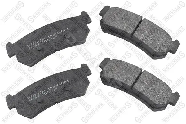 Тормозные колодки STELLOX 1059000-SX