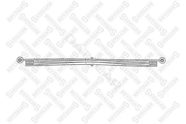 Рессора STELLOX 12-00081-SX