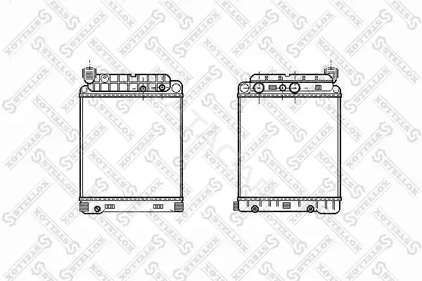 Радиатор охлаждения STELLOX 81-03351-SX