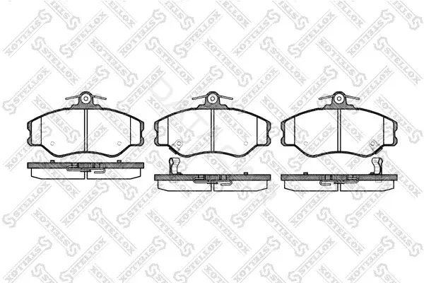 Тормозные колодки STELLOX 505002-SX