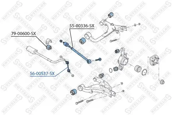 Стойки стабилизатора STELLOX 56-00537-SX